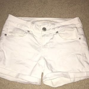 American Eagle White Shorts